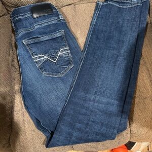 BKE Mason Two-Tone Blue Denim Jeans